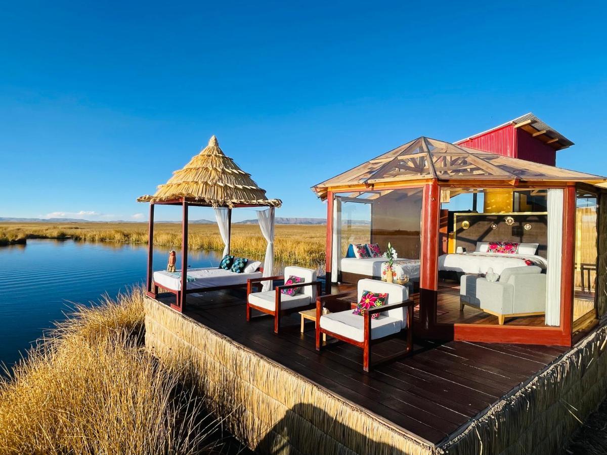 Titicaca Ecolodge Peru Puno Bagian luar foto