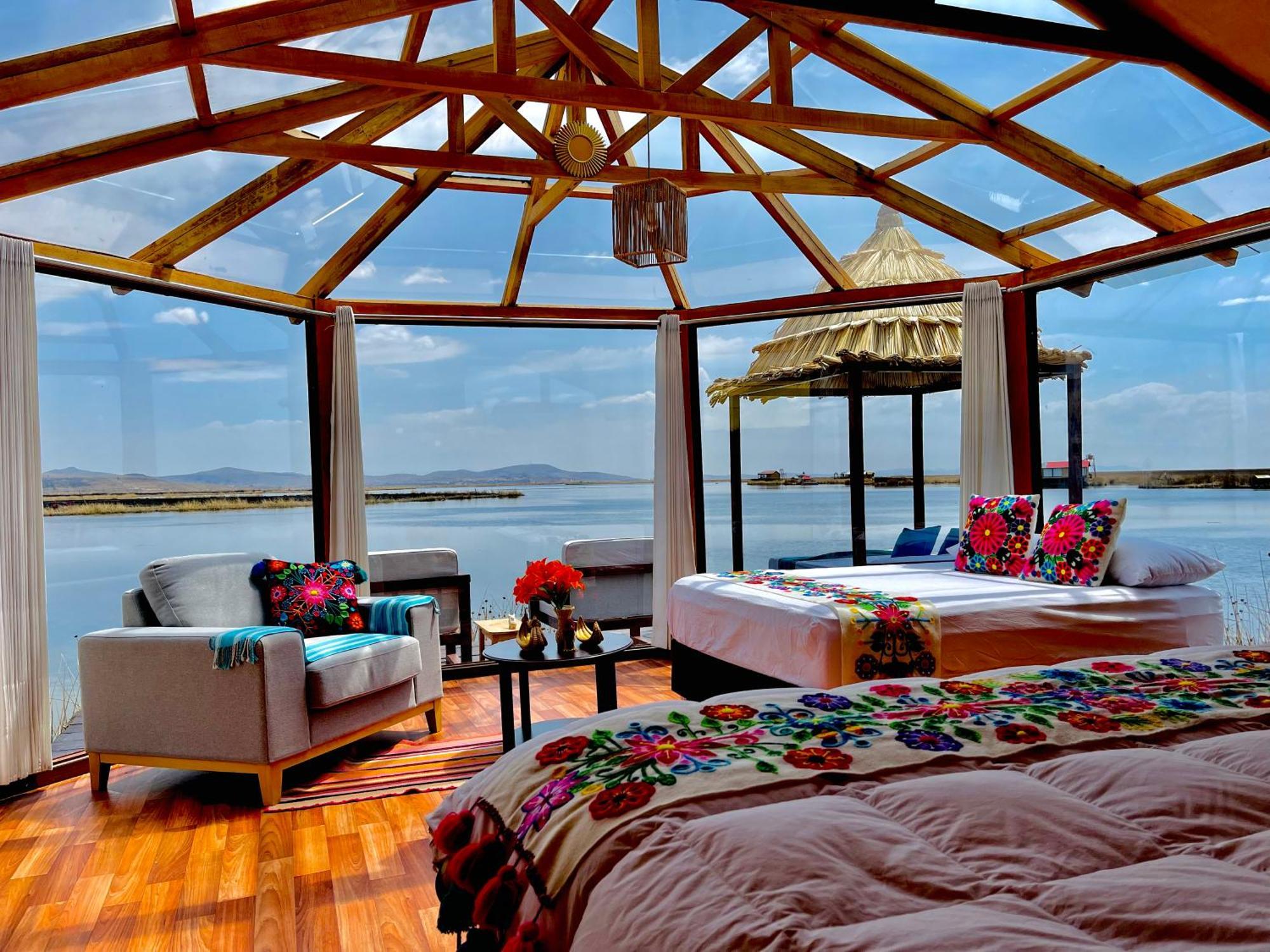 Titicaca Ecolodge Peru Puno Bagian luar foto